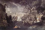 Nicolas Poussin Winter oil painting